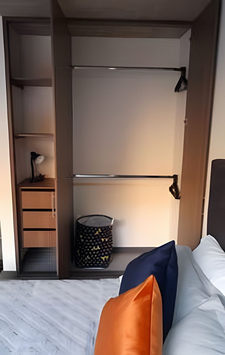 Estudio con terraza en Coliving