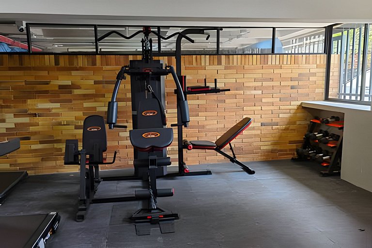 Lindo estudio con terraza privada