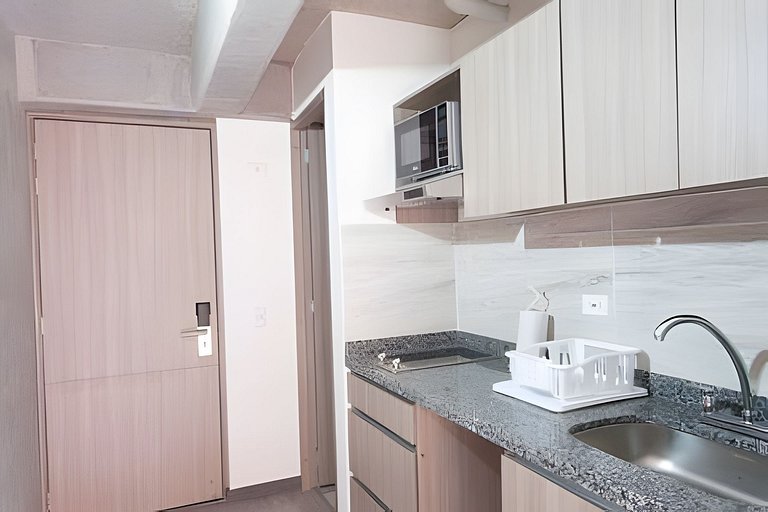 Estudio agradable en area pacifica