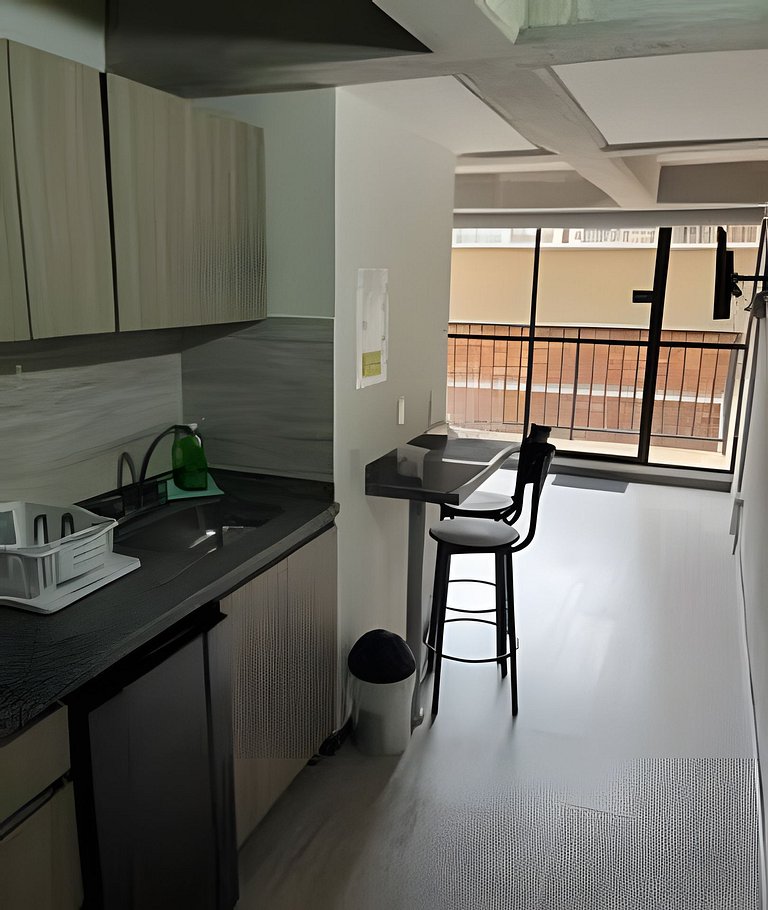 Estudio agradable en area pacifica
