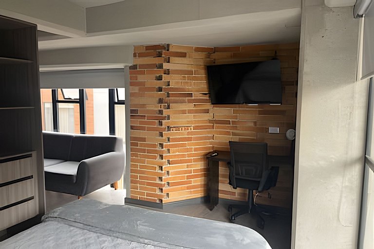Hermoso Estudio en Edificio Nuevo
